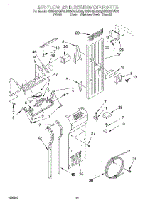 14 - Air Flow And Reservoir parts for Kitchenaid Refrigerator KSSC42FJT00 from AppliancePartsPros.com