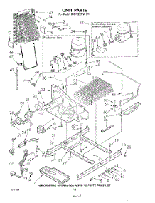 10 - Unit parts for Kitchenaid Refrigerator KSRF22DSWHY1 from AppliancePartsPros.com