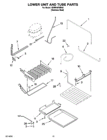 09 - Lower Unit And Tube Parts parts for Kitchenaid Refrigerator KBRP36FMS02 from AppliancePartsPros.com