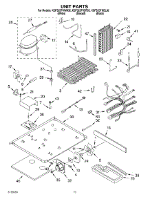 09 - Unit Parts parts for Kitchenaid Refrigerator KSFS25FKBT02 from AppliancePartsPros.com