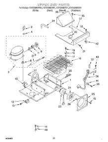 09 - Upper Unit parts for Kitchenaid Refrigerator KBRS36MHT01 from AppliancePartsPros.com