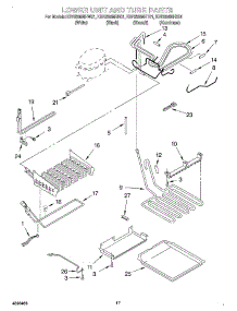 10 - Lower Unit And Tube parts for Kitchenaid Refrigerator KBRS36MHT01 from AppliancePartsPros.com