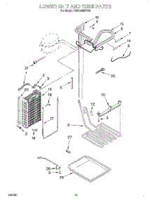 13 - Lower Unit And Tube parts for Kitchenaid Refrigerator KSSC48MFS05 from AppliancePartsPros.com