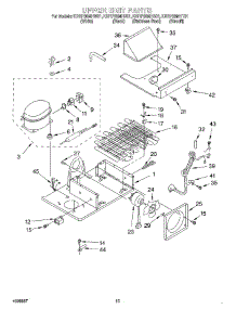 09 - Upper Unit parts for Kitchenaid Refrigerator KBRP36MHB01 from AppliancePartsPros.com