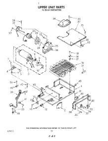 14 - Upper Unit parts for Kitchenaid Refrigerator KSRF36DTX00 from AppliancePartsPros.com