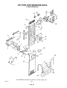 16 - Air Flow And Reservoir parts for Kitchenaid Refrigerator KSRF36DTX00 from AppliancePartsPros.com