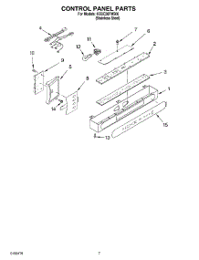 05 - Control Panel Parts parts for Kitchenaid Refrigerator KSSC36FMS00 from AppliancePartsPros.com