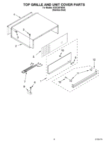 06 - Top Grille And Unit Cover Parts parts for Kitchenaid Refrigerator KSSC36FMS00 from AppliancePartsPros.com