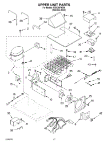 11 - Upper Unit Parts parts for Kitchenaid Refrigerator KSSC36FMS00 from AppliancePartsPros.com