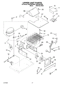 11 - Upper Unit parts for Kitchenaid Refrigerator KSSC36FKS00 from AppliancePartsPros.com
