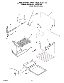 09 - Lower Unit And Tube Parts parts for Kitchenaid Refrigerator KBRS36FMX02 from AppliancePartsPros.com