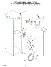 04 - Refrigerator Liner parts for Kitchenaid Refrigerator KSSS48QKB00 from AppliancePartsPros.com