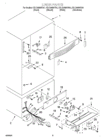 04 - Liner parts for Kitchenaid Refrigerator KBLS36MHB01 from AppliancePartsPros.com