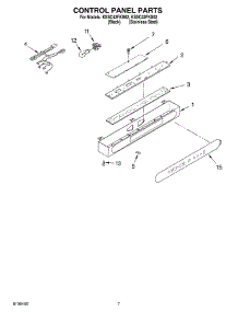 05 - Control Panel Parts parts for Kitchenaid Refrigerator KSSC42FKS02 from AppliancePartsPros.com