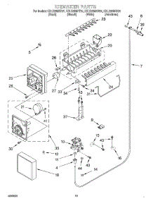 11 - Ice Maker parts for Kitchenaid Refrigerator KBLS36MHB01 from AppliancePartsPros.com