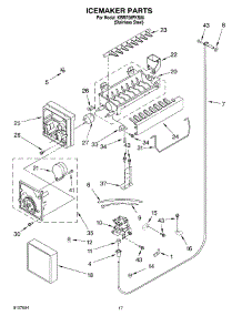 10 - Icemaker parts for Kitchenaid Refrigerator KBRP36FKS00 from AppliancePartsPros.com