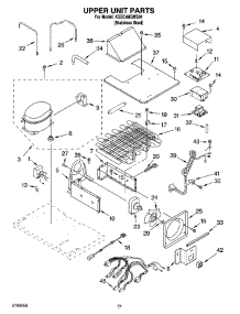 13 - Upper Unit Parts parts for Kitchenaid Refrigerator KSSC48QMS01 from AppliancePartsPros.com