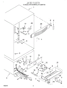 04 - Liner parts for Kitchenaid Refrigerator KBLS36MHX00 from AppliancePartsPros.com