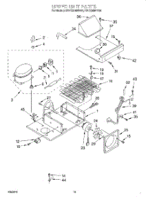 09 - Upper Unit parts for Kitchenaid Refrigerator KBLS36MHW00 from AppliancePartsPros.com