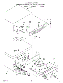 04 - Liner parts for Kitchenaid Refrigerator KBRC36MHB01 from AppliancePartsPros.com