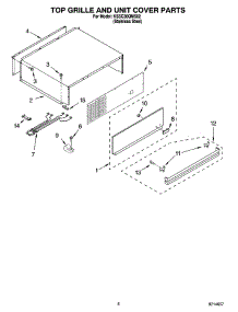 06 - Top Grille And Unit Cover Parts parts for Kitchenaid Refrigerator KSSC36QMS02 from AppliancePartsPros.com
