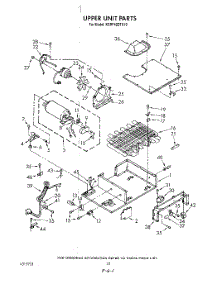 14 - Upper Unit parts for Kitchenaid Refrigerator KSRF42DTX10 from AppliancePartsPros.com
