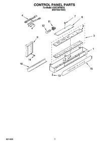 05 - Control Panel Parts parts for Kitchenaid Refrigerator KSSC36FMS02 from AppliancePartsPros.com