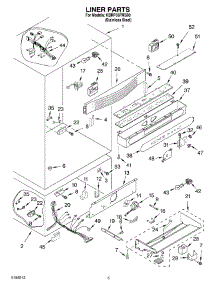 04 - Liner Parts parts for Kitchenaid Refrigerator KBRP36FMS00 from AppliancePartsPros.com