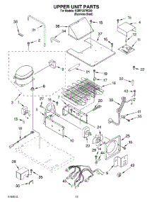 08 - Upper Unit Parts parts for Kitchenaid Refrigerator KBRP36FMS00 from AppliancePartsPros.com