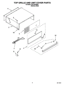 06 - Top Grille And Unit Cover Parts parts for Kitchenaid Refrigerator KSSC48FMS02 from AppliancePartsPros.com