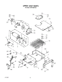 13 - Upper Unit parts for Kitchenaid Refrigerator KSRF36DTX02 from AppliancePartsPros.com