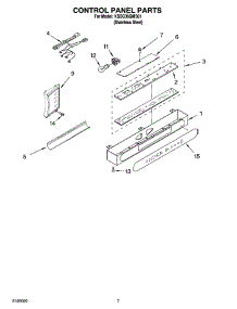 05 - Control Panel Parts parts for Kitchenaid Refrigerator KSSC36QMS01 from AppliancePartsPros.com