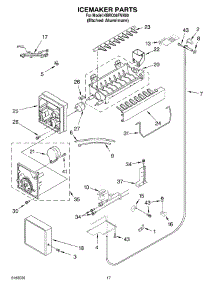 10 - Icemaker Parts parts for Kitchenaid Refrigerator KBRO36FMX00 from AppliancePartsPros.com