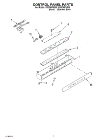 05 - Control Panel Parts parts for Kitchenaid Refrigerator KSSC48FKS02 from AppliancePartsPros.com