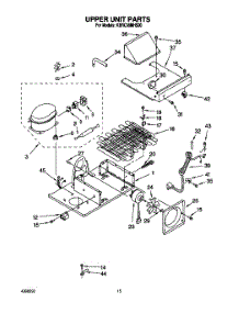09 - Upper Unit parts for Kitchenaid Refrigerator KBRC36MHS00 from AppliancePartsPros.com