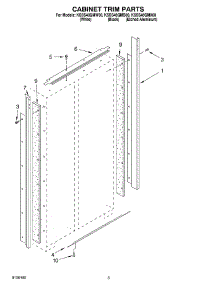 02 - Cabinet Trim Parts parts for Kitchenaid Refrigerator KSSS48QMX00 from AppliancePartsPros.com