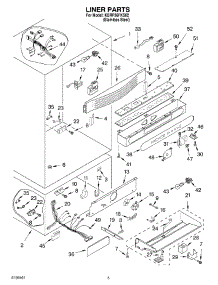 04 - Liner Parts parts for Kitchenaid Refrigerator KBRP36FKS02 from AppliancePartsPros.com
