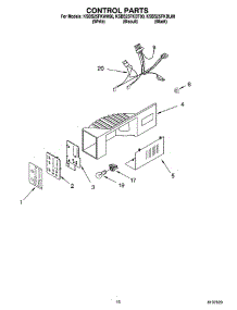 11 - Control Parts parts for Kitchenaid Refrigerator KSBS25FKBT00 from AppliancePartsPros.com