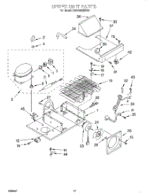 12 - Upper Unit parts for Kitchenaid Refrigerator KSSC48MHS00 from AppliancePartsPros.com