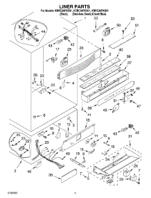 04 - Liner parts for Kitchenaid Refrigerator KBRC36FKS01 from AppliancePartsPros.com