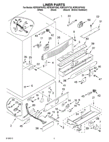 04 - Liner Parts parts for Kitchenaid Refrigerator KBRS36FKB02 from AppliancePartsPros.com