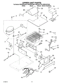 08 - Upper Unit Parts parts for Kitchenaid Refrigerator KBRS36FKB02 from AppliancePartsPros.com