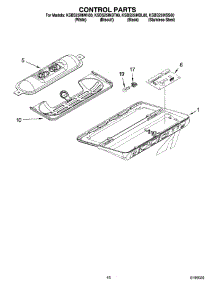 10 - Control Parts parts for Kitchenaid Refrigerator KSBS25INSS00 from AppliancePartsPros.com
