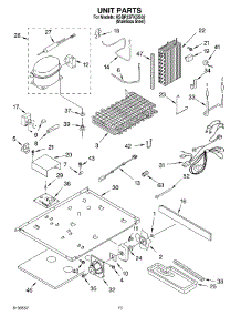 09 - Unit Parts parts for Kitchenaid Refrigerator KSBP25FKSS02 from AppliancePartsPros.com