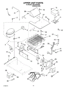 08 - Upper Unit Parts parts for Kitchenaid Refrigerator KBLC36FMS00 from AppliancePartsPros.com