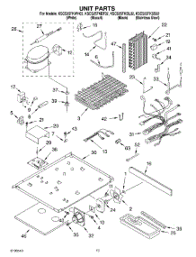 09 - Unit Parts parts for Kitchenaid Refrigerator KSCS25FKSS02 from AppliancePartsPros.com