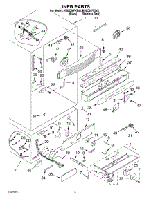 04 - Liner parts for Kitchenaid Refrigerator KBLC36FKB00 from AppliancePartsPros.com