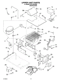 08 - Upper Unit Parts parts for Kitchenaid Refrigerator KBLP36FMS00 from AppliancePartsPros.com