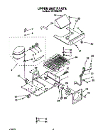 09 - Upper Unit parts for Kitchenaid Refrigerator KBLC36MHS00 from AppliancePartsPros.com