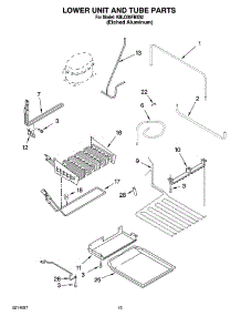 09 - Lower Unit And Tube Parts parts for Kitchenaid Refrigerator KBLO36FMX02 from AppliancePartsPros.com